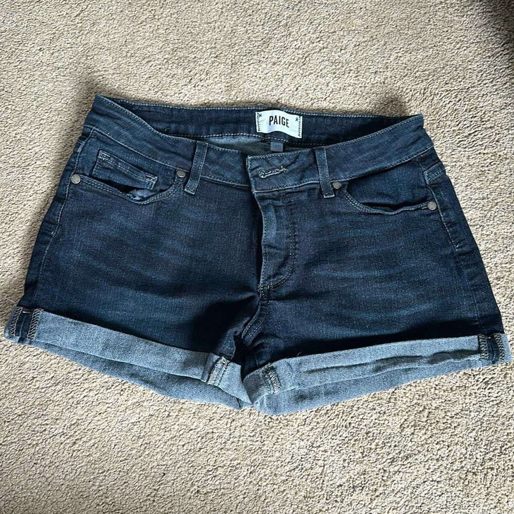 Paige Denim Jimmy Jimmy Shorts Sz 27